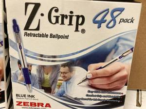 Zebra Blue Pens