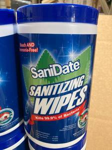 SaniDate Sanitizing Wipes