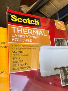 Scotch Laminating Pouches