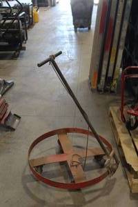 lot 327 image: 55-Gallon Barrel Dolly