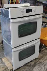 lot 454 image: Amana AEW4630DDW Dual Oven