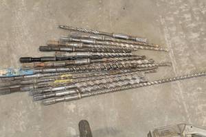 lot 486 image: Lot of (17) Concrete Spline Drill Bits