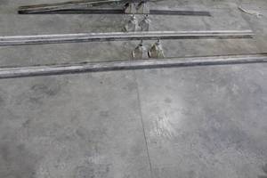 lot 574 image: 10 Wall Saw Track with (2) Nards, (2) Mounting Blocks