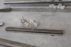 lot 575 image: 40 Wall Saw Track with Nards, Mounting Blocks