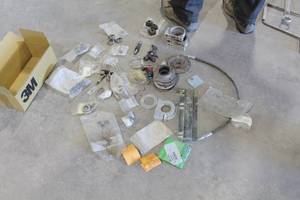 lot 591A image: Wall Saw Parts