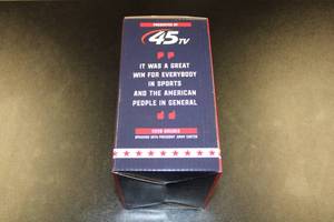 lot 91 image: St. Paul Saints Team USA Hockey Herb Brooks Talking Bobblehead w Box