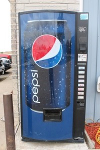 Dixie-Narco 9-Selection Pop  Beverage Vending Machine
