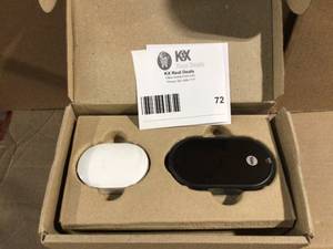 Google Nest x Yale Lock - Tamper-Proof Smart Deadbolt Lock with Nest Connect - Black Suede Customer Returns See Terms on Auction