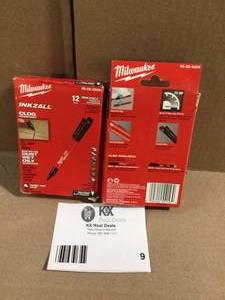 Lot of Mixed Milwaukee Hardware   Customer Returns See Terms on Auction