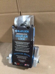 Blaylock American Metal Gooseneck Style Coupler Lock Customer Returns See Terms on Auction