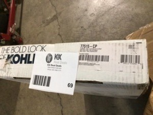 KOHLER Tournant Single-Handle Pull-Down Sprayer Kitchen Faucet in Vibrant Stainless    Customer Returns See Terms on Auction