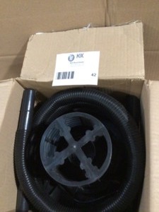 Bucket Head 5 Gallon 1.75 Peak HP WetDry Shop Vacuum Powerhead with Filter Bag and Hose (compatible with 5 Gal. Homer Bucket   Customer Returns See Terms on Auction
