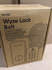 Smart Lock, Fingerprint Keyless Entry, Bluetooth Deadbolt Replacement, In-App Monitoring and Scheduled Access by WYZE Customer Returns See Terms on Auction