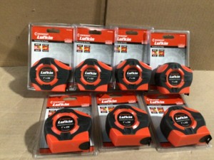 Lot of Lufkin 1 in. x 25 ft. Power Return Engineers Tape Measure Customer Returns See Terms on Auction
