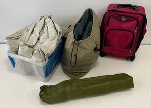lot 12 image: Group Including 2 Airbeds ( Both Work ) -