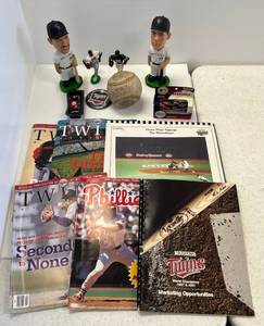 lot 20 image: Large Group Of Misc. Sports Related Items Including Bobble Heads And More