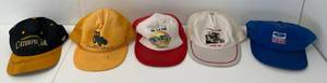 lot 65 image: Vintage Snapback Hats Including John Deere , Cummins, Ford And More -