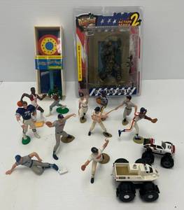 lot 157 image: Group Of Vintage Toys Including Dusty Trail Toys U.S. Army 3Rd I.D. Action Figure, Stomper Swamp Patrol And More