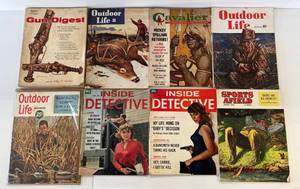 lot 200 image: Group Of Vintage Magizines Including Outdoor Life, Gun Digest And More
