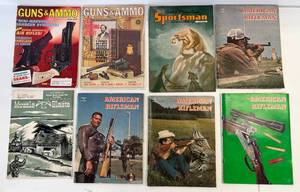 lot 202 image: Group Of Misc. Vintage Magazines Including The American Rifleman, Guns & Ammo And More