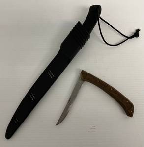 lot 219 image: Two Fillet Knives 1 Chicago Cutlery Folding 5 And 1 kommers Big Eddy 9