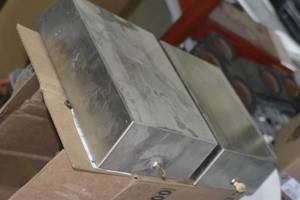 lot 26 image: 2 trifold paper towel dispensers with keys