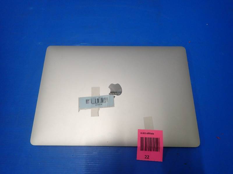 lot 22 image: Apple MacBook Pro A1990 &nbspIntel Core i7&nbsp2.2GHz 6-core  16GB RAM  256GB SSD  Includes IOS  No charger  15.4screen with 2880 x 1800 resolution  Unit has black line horizontally&nbspthrough&nbspthe screen 