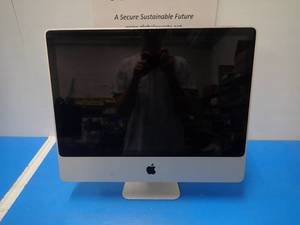 lot 47 image: Apple&nbspiMac 9,1 A1225 All-In-One PC &nbspIntel Core 2 Duo E81352.66GHz  4GB DDR3 SDRAM  NO HD  BAD LCD  is a project unit  includes power cable