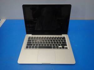 lot 52 image: Apple&nbspMacBookPro9,2 A1278 MD101LLA &nbspINTEL(R) CORE(TM) I5-3210M CPU  2.50GHZ  4GB DDR3L RAM  500GB HD  13.3 screen w 1280 x 800 resolution  Includes IOS  No charger