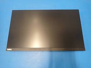 lot 69 image: Lenovo&nbspthinkvision T24i-10 Monitor  23.8 screen w 1920 x 1080 resolution  includes power cable  Units has scratches in screen, inspection is suggested  still in working condition