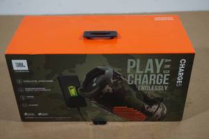 lot 196 image: JBL Charge 5 Portable Waterproof Bluetooth Speaker
