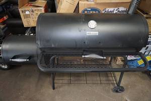 lot 199 image: American Gourmet 40 Offset Smoker