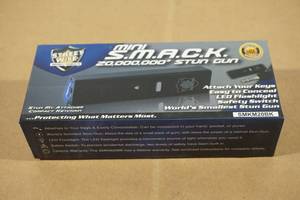 lot 93 image: NEW Black Street Wise Mini SMACK 20,000,000 Stun Gun