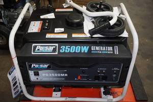 lot 160 image: NEW Pulsar 3500W Gas Generator