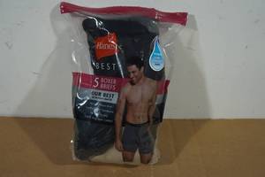 lot 167 image: Hanes Best Boxer Briefs XXL