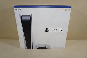 lot 1 image: Sony PlayStation 5 825GB Disc Model Video Game System