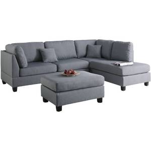 lot 179 image: Venetian Worldwide Dyer Sectional Sofa and Ottoman