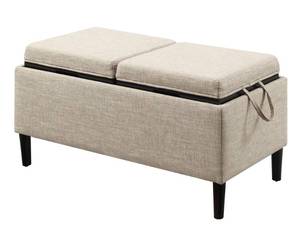 lot 181 image: Designs for Comfort Magnolia Storage Bench