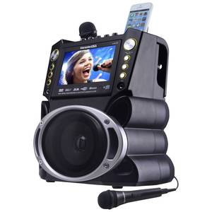 lot 194 image: Karaoke USA DVDCDGMP3 Karaoke Player