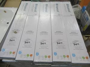 lot 502 image: (10) Case of Lifeproof Water Resistant Hill Crest Laminate Plank Flooring, 8 Pcscase, 19.83 Sq FtCase. Almost 200 Sq Ft. Cases are new and still Manufacture Wrapped. SOLD AS IS