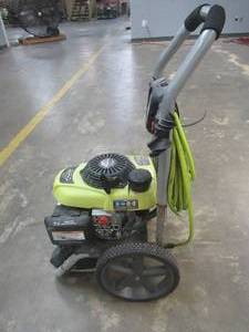lot 557 image: RYOBI 2800 PSI 2.5 GPM Cold Water Gas Pressure Washer, RY802800 - Missing Gun and Some Tips - USED, Could not get it to start For PartsRestore.