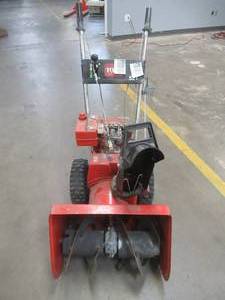 lot 558 image: USED TORO 2 Stage Snowblower, 38010 - Rusty Missing Key, Spark Plug - Untested, For PartsRestore.