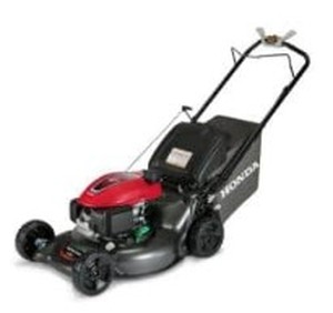 lot 585 image: Honda 21 in. 3-in-1 Variable Speed Gas Walk Behind Self Propelled Lawn Mower with Auto Choke, HRN216VKA - Used,  Missing Bag - StartsRuns Well