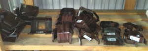 lot 88 image: Brown Plastic Eaves Components