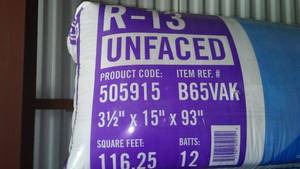 lot 113 image: (3) R-13 Insulation