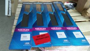 lot 309 image: Schlage Door Kick Plates (4)