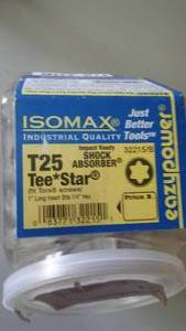 lot 247 image: IsoMax T25 Tee Star Bits