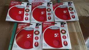 lot 325 image: Diablo Sanding Discs.