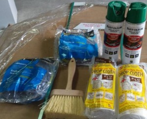 lot 328 image: Paint Supplies and More