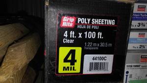 lot 353 image: Poly Sheeting (3 Boxes)
